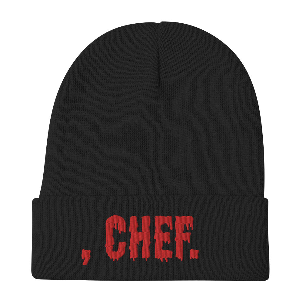 , CHEF. slash/er beanie