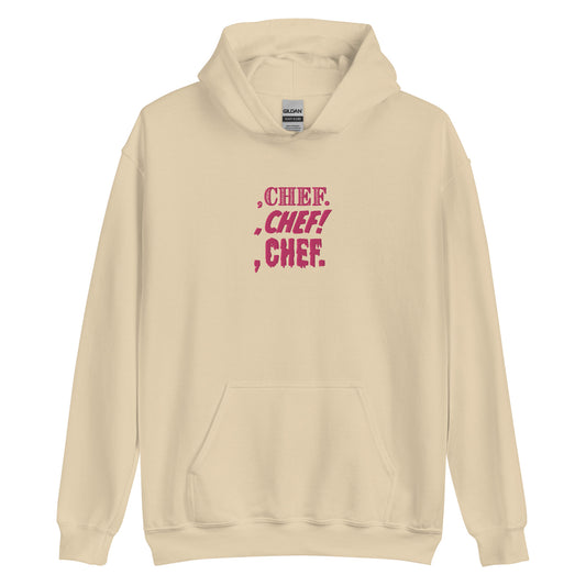 ,CHEF. Unisex Embroidered Hoodie